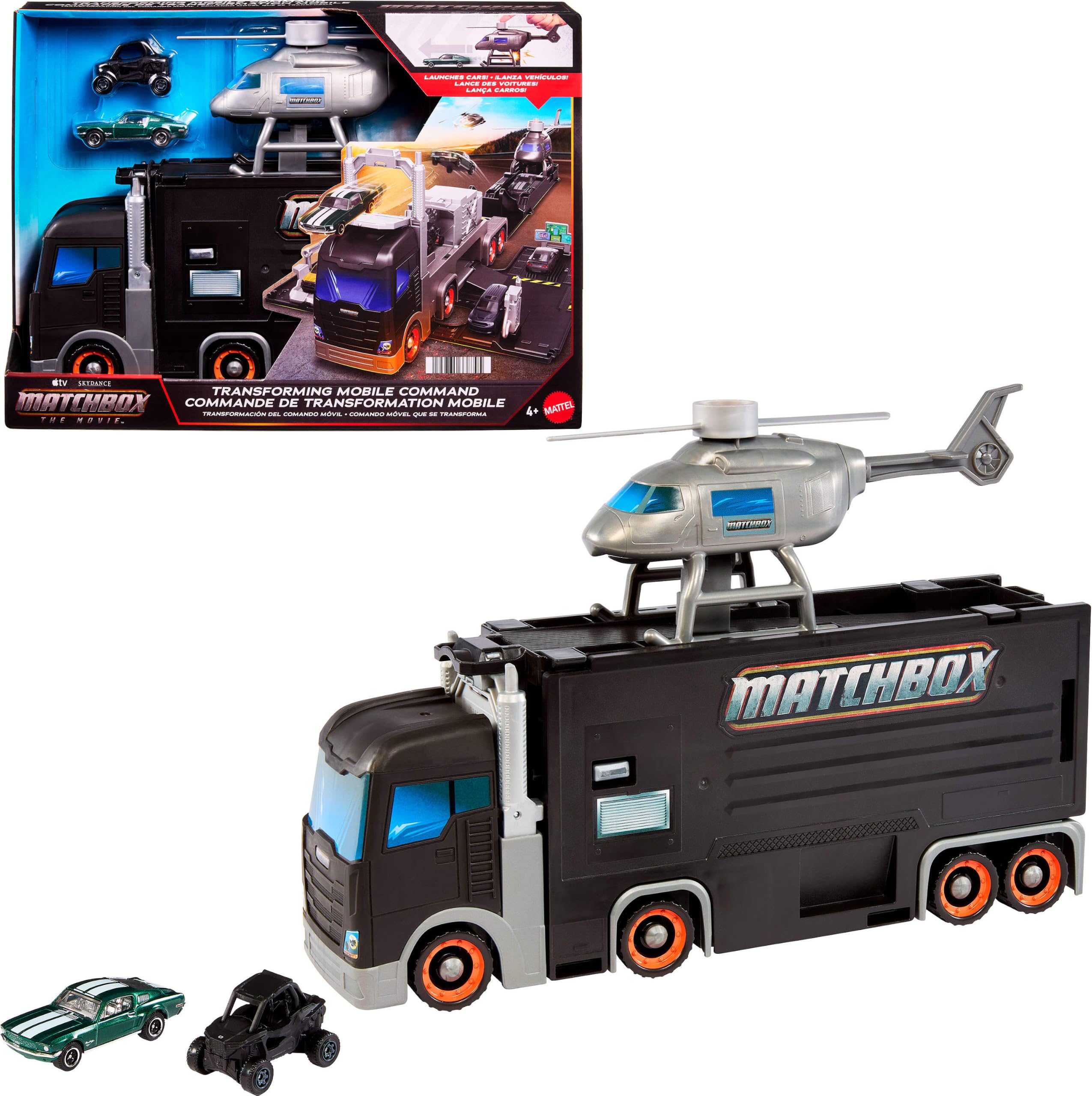 Matchbox 0 The Movie Large Scale Vehicle Mission Mobile Controller 4Y+ Toy Set