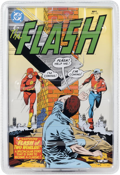 DC Direct Page Punchers Action Figure The Flash Jay Garrick (The Flash #123) (Red Platinum Edition) 18 cm
