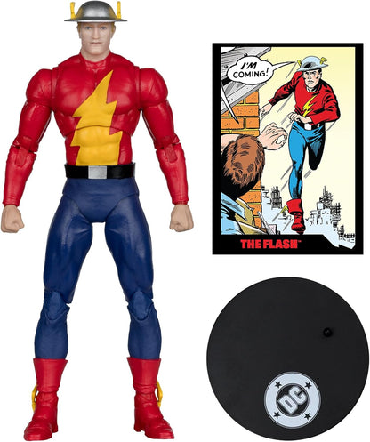 DC Direct Page Punchers Action Figure The Flash Jay Garrick (The Flash #123) (Red Platinum Edition) 18 cm