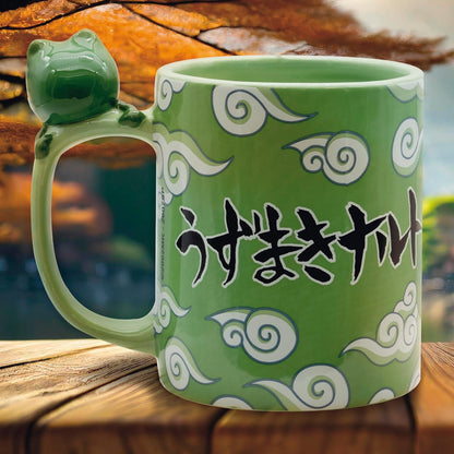 NARUTO SHIPPUDEN - Mug 3D handle - Naruto and Gama-chan