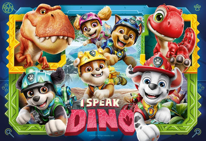 Ravensburger Paw Patrol Dino Rescue 35-Piece Jigsaw Puzzle for Kids Ages 3+ Fun Puzzle with Chase, Marshall, Rex & More Preschool Learning Toy for Boys & Girls