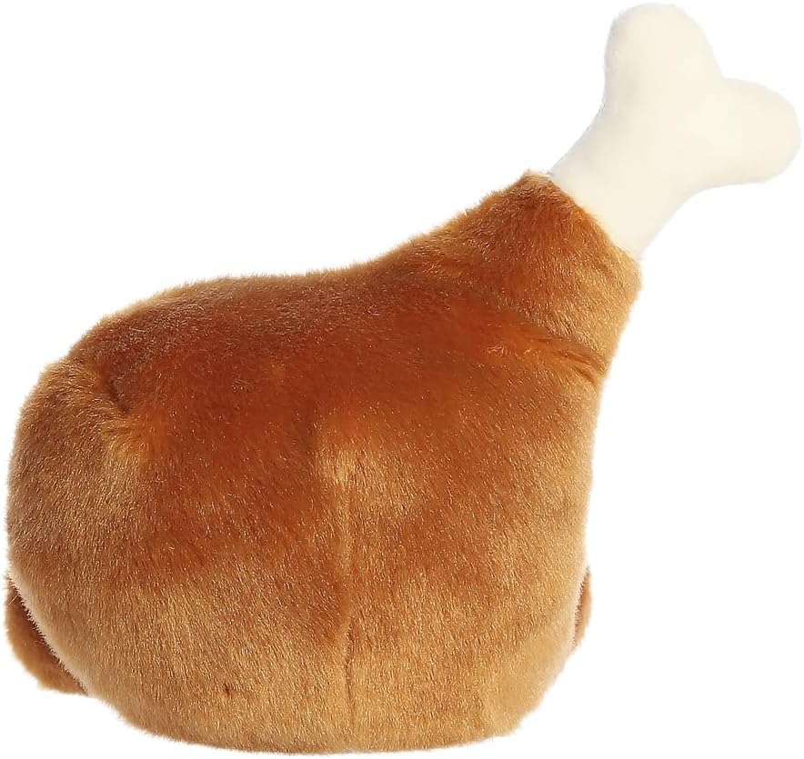 AURORA - 13586 - Palm Pals Mila Drumstick 13cm Soft Toy - Fun Collectable Plush for Kids and Adult Collectors - Perfect for Birthdays, Gifts or Any occasion - Brown