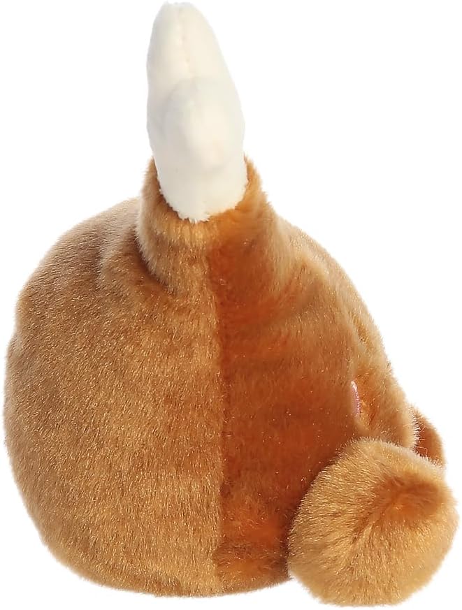 AURORA - 13586 - Palm Pals Mila Drumstick 13cm Soft Toy - Fun Collectable Plush for Kids and Adult Collectors - Perfect for Birthdays, Gifts or Any occasion - Brown