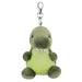 AURORA - 61690 -Palm Pals Tyranno Rex Clip-On 10cm Soft Toy - Fun Collectable Plush for Kids and Adult Collectors - Perfect for Birthdays, Gifts or Any occasion - Green
