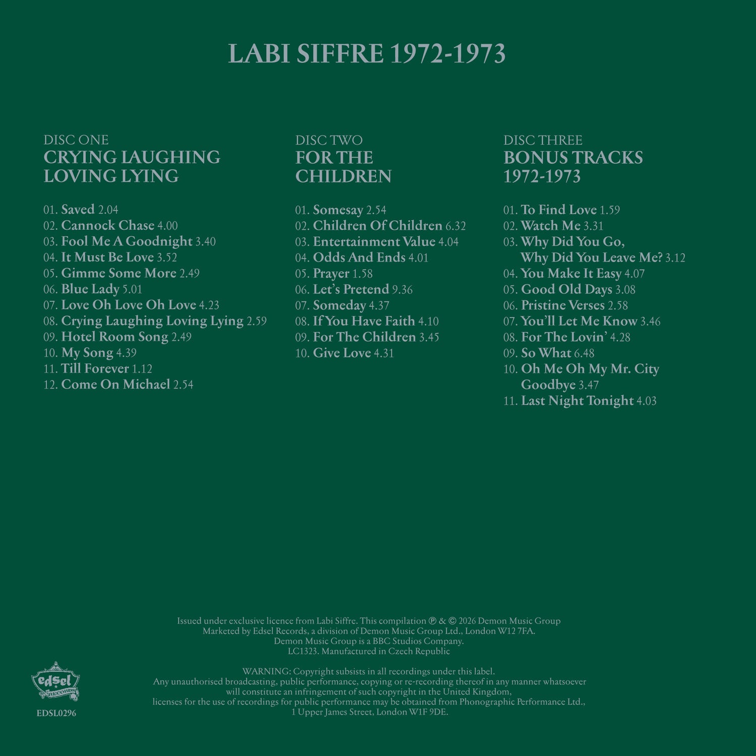 Labi Siffre 1972-1973