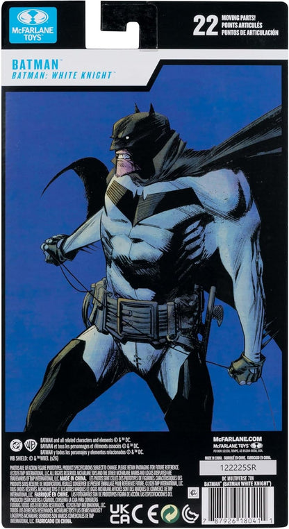McFarlane DC Multiverse Batman (White Knight) 7in Action Figure Toys (Blister Card