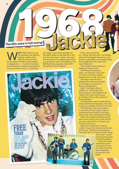 Jackie – The Golden Years: a must-have bookazine celebrating one of Britain's most beloved magazines and a fascinating decade of pop culture, 1967–1977