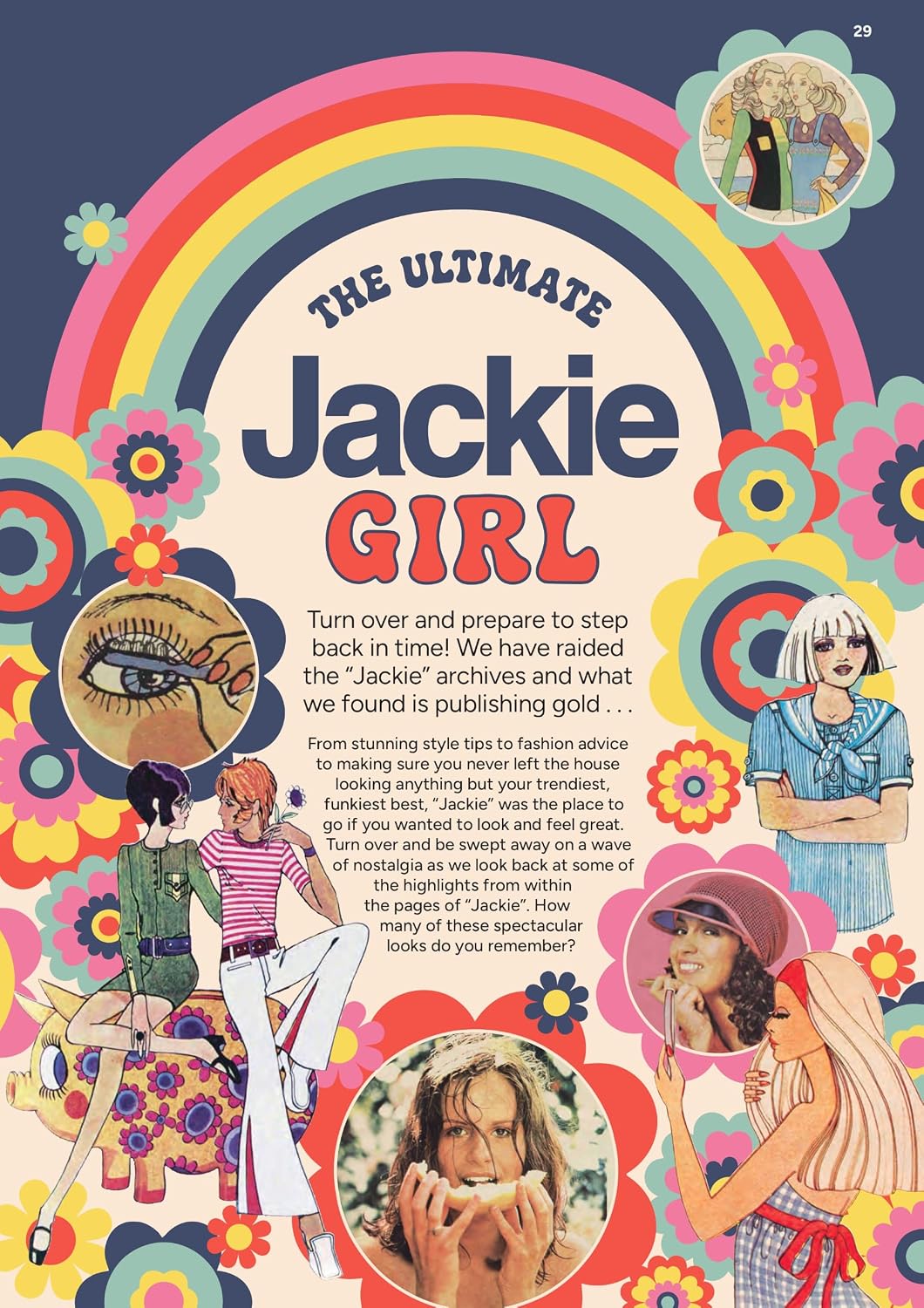 Jackie – The Golden Years: a must-have bookazine celebrating one of Britain's most beloved magazines and a fascinating decade of pop culture, 1967–1977