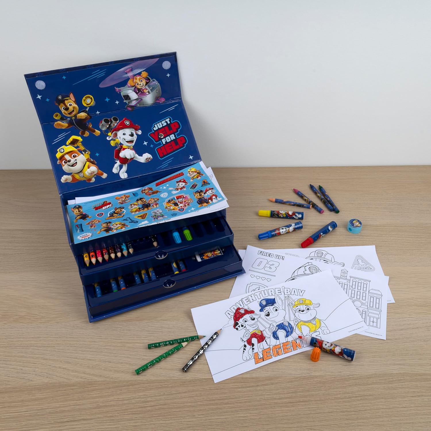 Kleurkoffer Paw Patrol - 44dlg.