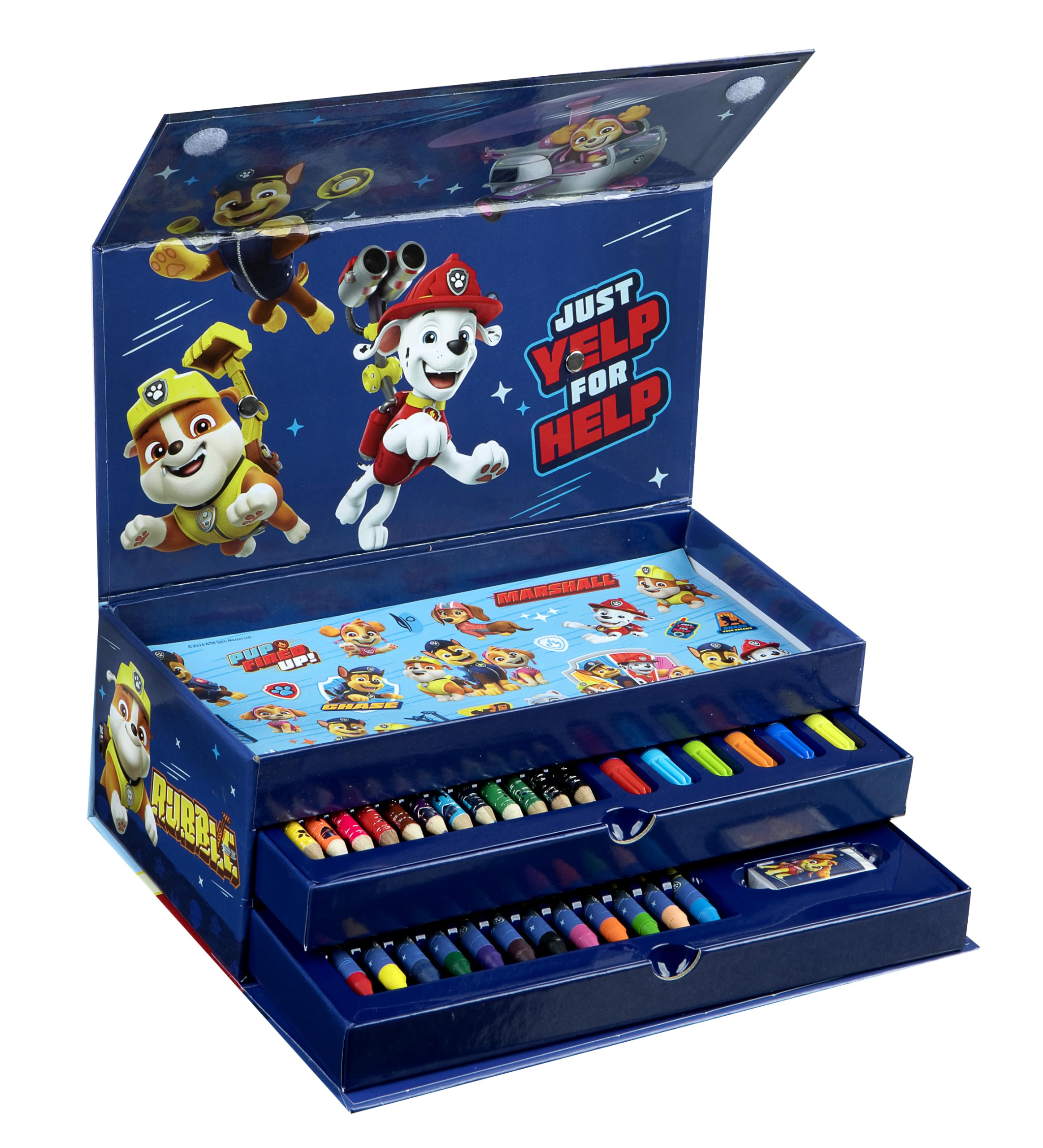 Kleurkoffer Paw Patrol - 44dlg.