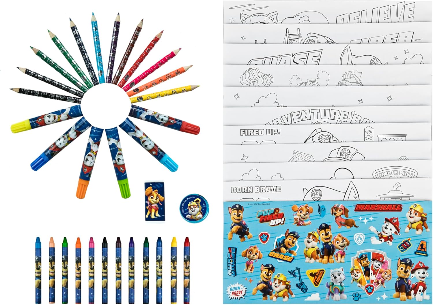 Kleurkoffer Paw Patrol - 44dlg.