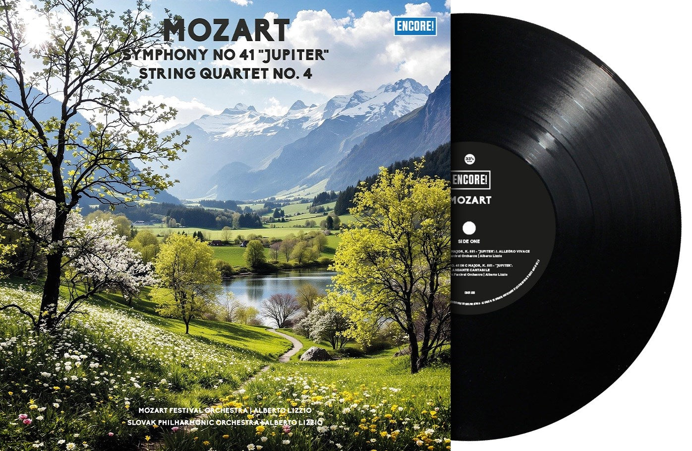 Mozart: Symphony No. 41 In C Major "Jupiter" Kv 551 / Divertimento G Major Kv 156