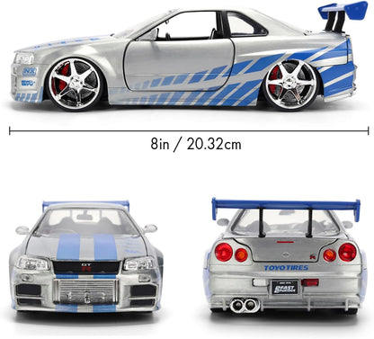 Jada FAST & FURIOUS ANNIVERSARY NISSAN SKYLINE COLOUR BRUSH 1:24