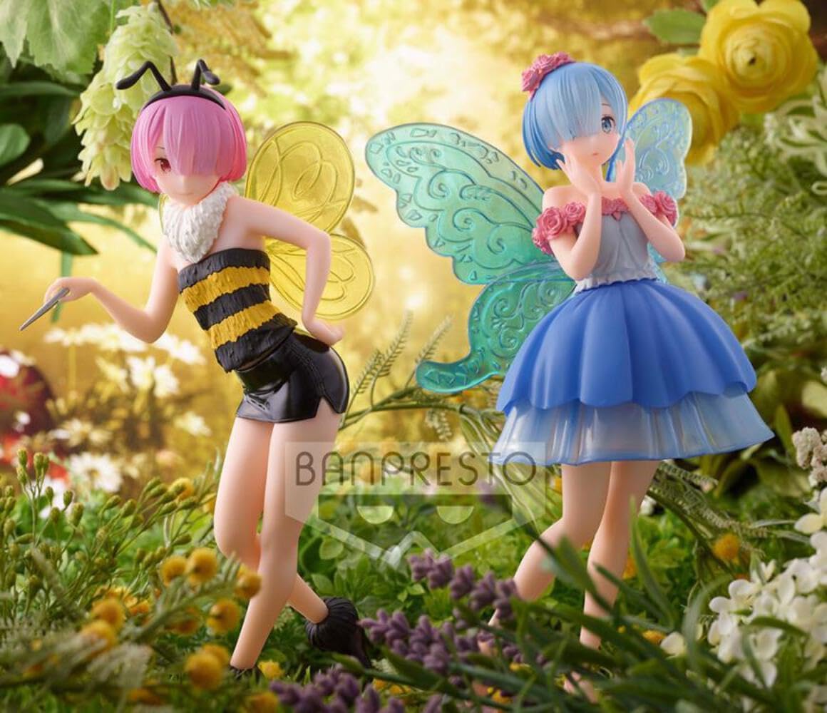 BANPRESTO RE:Zero - Ram - Figure Espresto Fairy Elements 20 cm