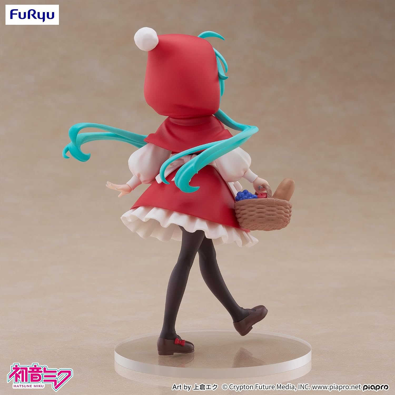 Furyu Hatsune Miku Fairy Hatsune Miku - Statua da tavolo a forma di Cappuccetto Rosso