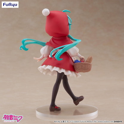Furyu Hatsune Miku Fairy Hatsune Miku - Statua da tavolo a forma di Cappuccetto Rosso