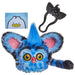 KPop Demon Hunters Furby Furblets Derpy Tiger, Collectible 3" Mini Plush Electronic Toy Figure with Keychain Clip