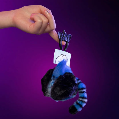 KPop Demon Hunters Furby Furblets Derpy Tiger, Collectible 3" Mini Plush Electronic Toy Figure with Keychain Clip