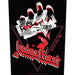 Judas Priest Back Patch British Steel Vintage Official Black One Size