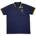 Nirvana Polo T Shirt Smile Face Band Logo Official Mens Navy Blue XXL