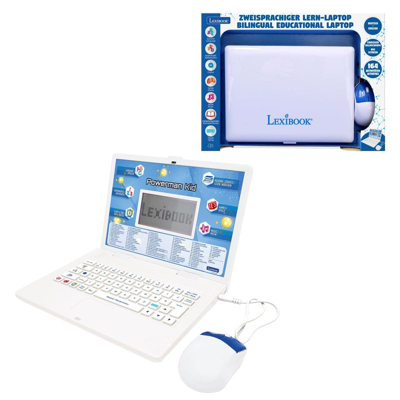 Lexibook - Bilingual Educational Laptop With 164 Activities (En/De) (Jc601I3)