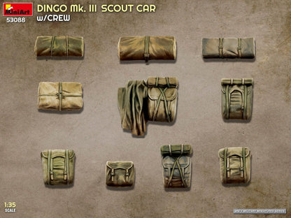 MiniArt - 1/35 Dingo Mk. Iii Scout Car  W/crew