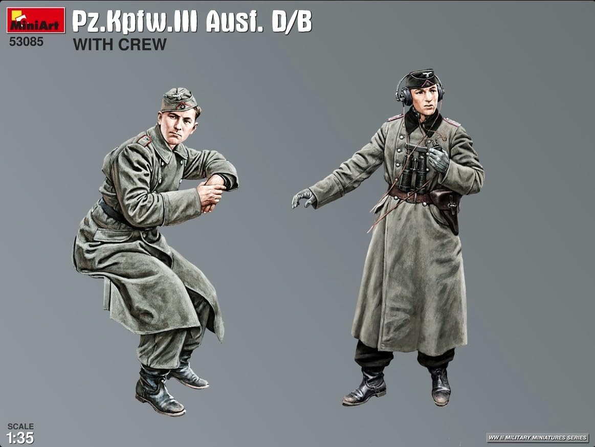 MiniArt - 1/35 Pz.kpfw.iii Ausf. D/b With Crew