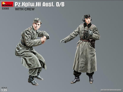 MiniArt - 1/35 Pz.kpfw.iii Ausf. D/b With Crew