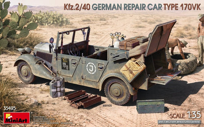 MiniArt - 1/35 Kfz.2/40 German Repair Car Type 170vk