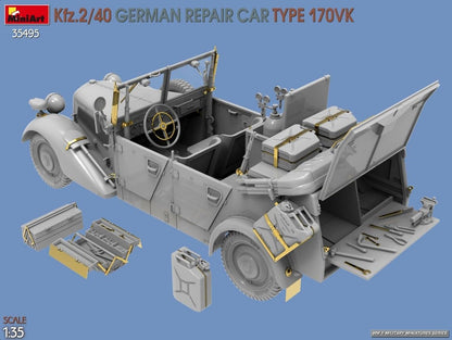MiniArt - 1/35 Kfz.2/40 German Repair Car Type 170vk