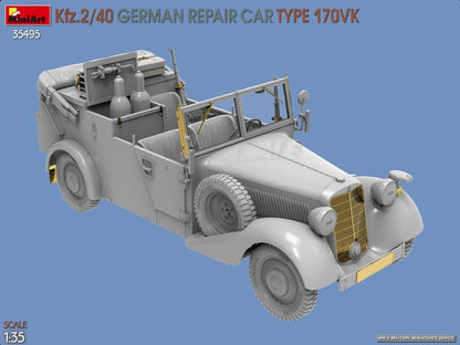 MiniArt - 1/35 Kfz.2/40 German Repair Car Type 170vk