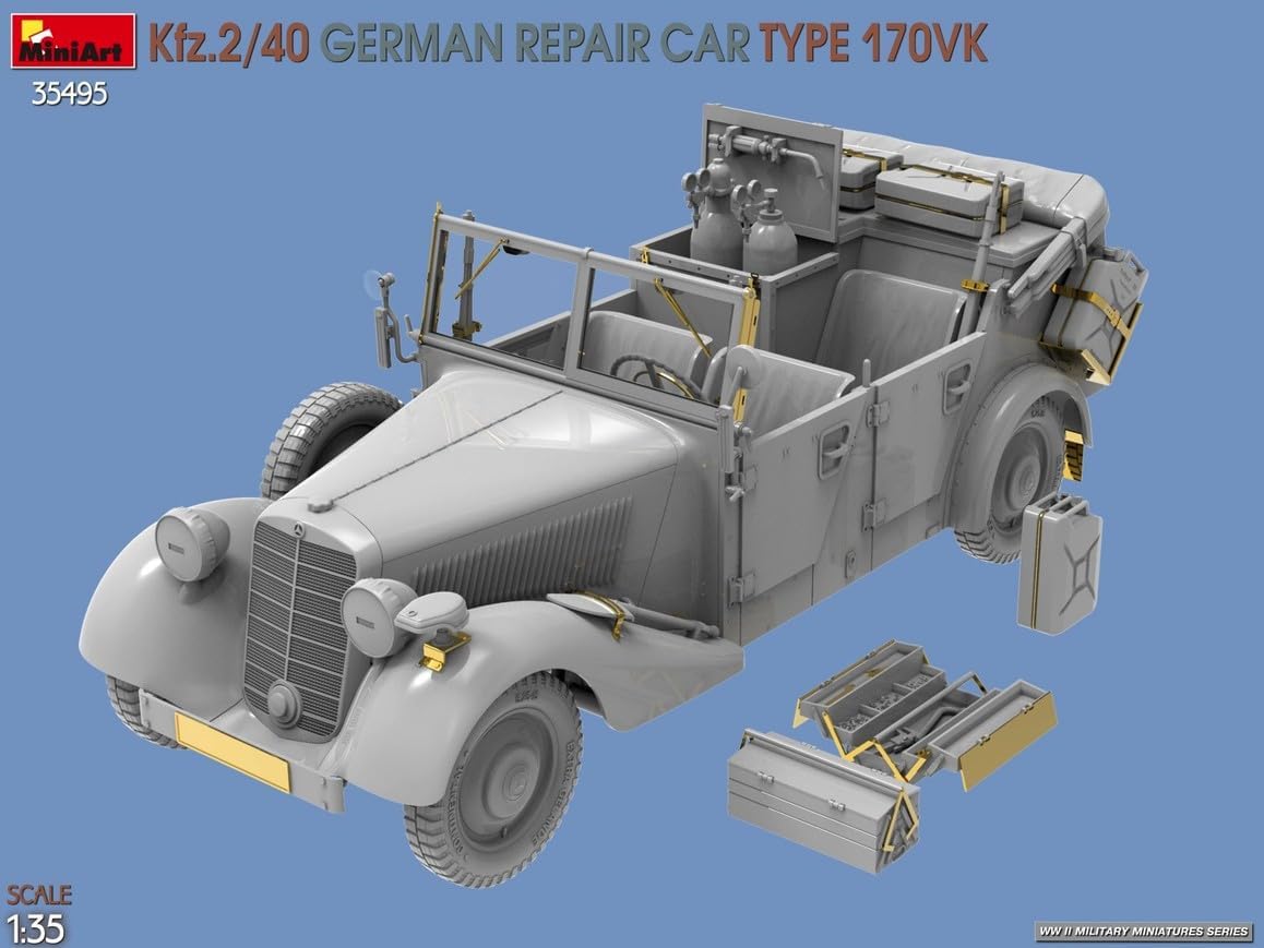 MiniArt - 1/35 Kfz.2/40 German Repair Car Type 170vk