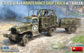 MiniArt - 1/35 G7117 1,5t 4x4 Maintenance Shop Truck W/trailer