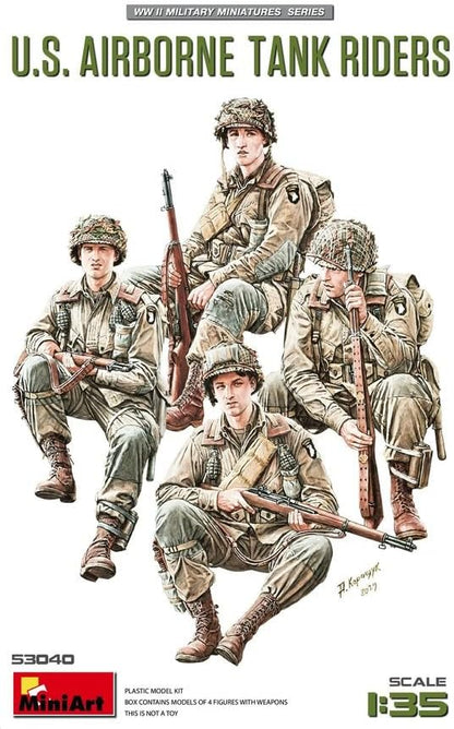 MiniArt - 1/35 U.s. Airborne Tank Riders
