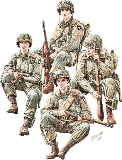 MiniArt - 1/35 U.s. Airborne Tank Riders
