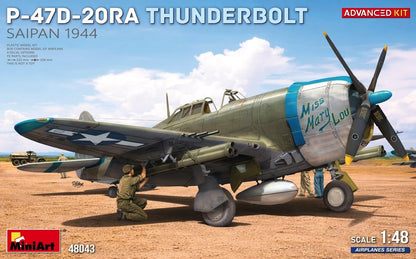 MiniArt - 1/48 P-47d-20ra Thunderbolt. Saipan, 1944. Advanced Kit