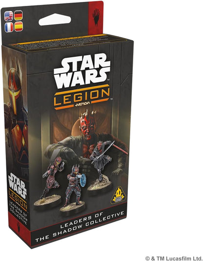 Asmodee | Star Wars: Legion - Leaders of the Shadow Collective | Miniatures Game | Ages 14+ | 2 Players | 90 Minutes Playing Time