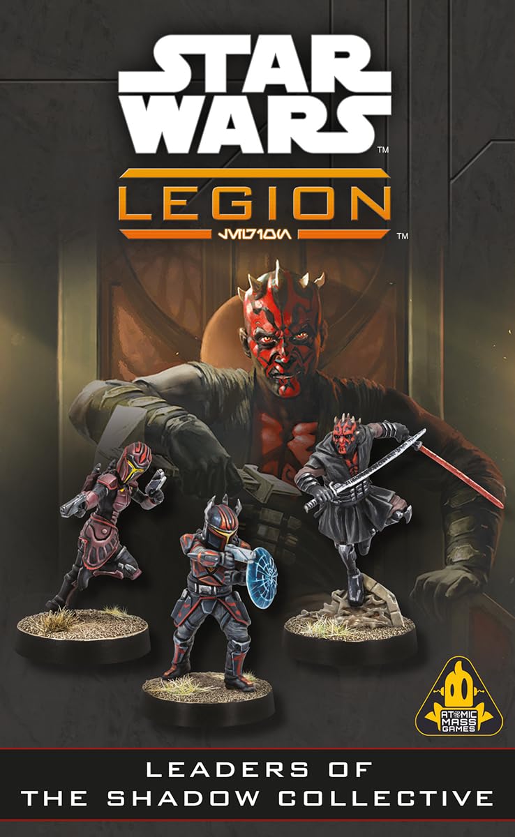 Asmodee | Star Wars: Legion - Leaders of the Shadow Collective | Miniatures Game | Ages 14+ | 2 Players | 90 Minutes Playing Time