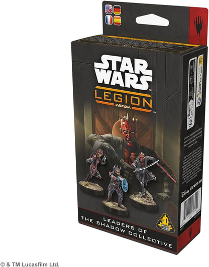 Asmodee | Star Wars: Legion - Leaders of the Shadow Collective | Miniatures Game | Ages 14+ | 2 Players | 90 Minutes Playing Time