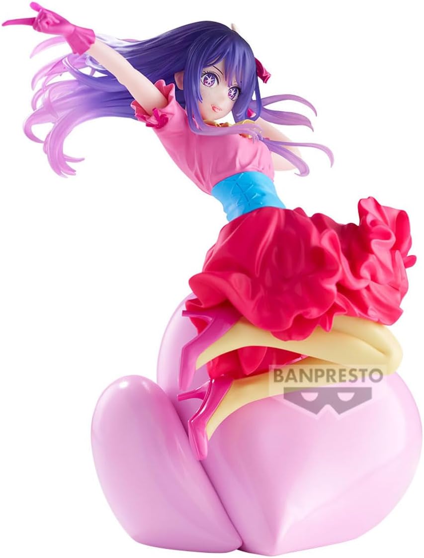 Banpresto Ai Oshi No KO Espresto Action Figure - Poppin' Heart 20 cm - PZ69605P Multicolor - Collectible Figure - Ideal for Anime Fans