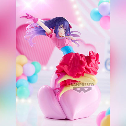 Banpresto Ai Oshi No KO Espresto Action Figure - Poppin' Heart 20 cm - PZ69605P Multicolor - Collectible Figure - Ideal for Anime Fans