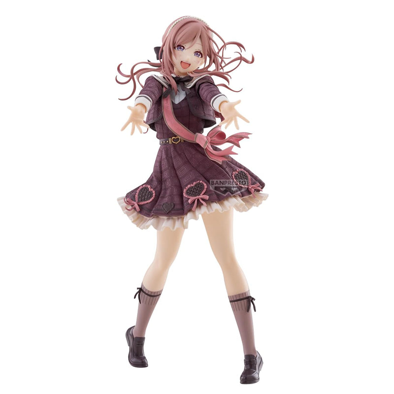 Banpresto Rinami Himesaki The Idolm@Ster Gakuen Espresto Action Figure - Sweet Moment 21 cm - PZ69612P Multicolor - Collectible Figure - Ideal for Anime Fans