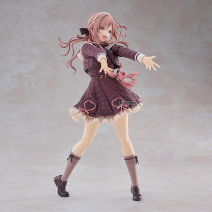 Banpresto Rinami Himesaki The Idolm@Ster Gakuen Espresto Action Figure - Sweet Moment 21 cm - PZ69612P Multicolor - Collectible Figure - Ideal for Anime Fans