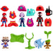 Marvel Spidey and his Amazing Friends Rescue-Webs Rescue Spidey and Crew Action Figure 6-Pack, Super Hero Toys and Figures for Kids, Ages 3+