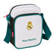Real Madrid EQUIPACIÓN 26/27 – Shoulder Bag with External Pocket, Pencil Case, Shoulder Strap, Comfortable and Versatile, Quality and Resistance, 16 x 6 x 22 cm