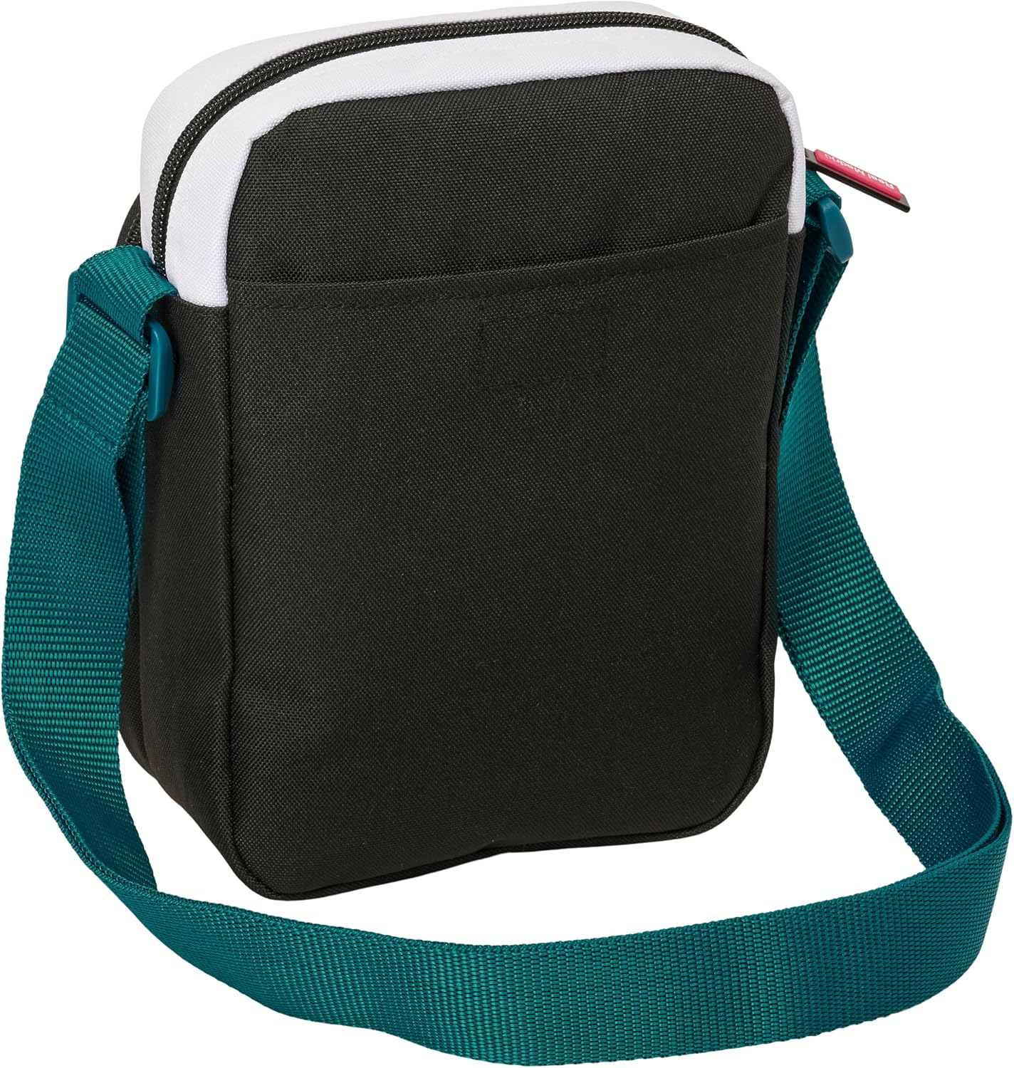 Real Madrid EQUIPACIÓN 26/27 – Shoulder Bag with External Pocket, Pencil Case, Shoulder Strap, Comfortable and Versatile, Quality and Resistance, 16 x 6 x 22 cm