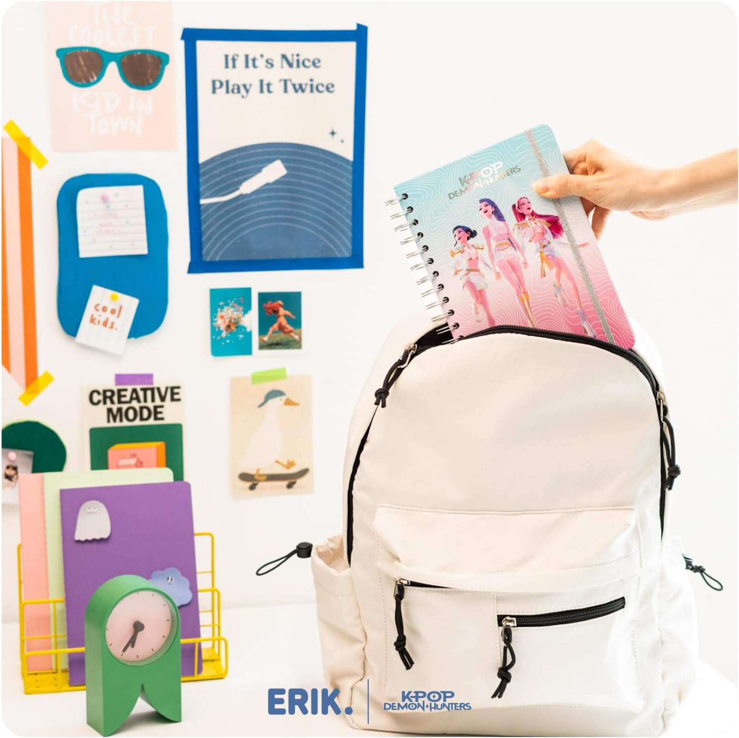 Grupo Erik Hausaufgabenheft 2026 2027 Kpop Demon Hunters Kalender Schulplaner A5 - Schulkalender Schülerkalender Wochenansicht Terminplaner 2026 2027 A5 K-Pop Kwaii Sachen Merch Geschenke Einschulung
