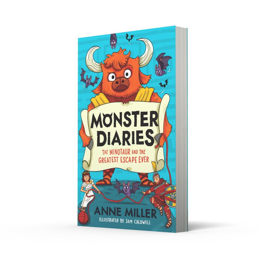 Monster Diaries: The Minotaur and the Greatest Escape Ever: New for 2026, a monstrously fun illustrated series for 7+ readers