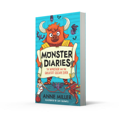 Monster Diaries: The Minotaur and the Greatest Escape Ever: New for 2026, a monstrously fun illustrated series for 7+ readers