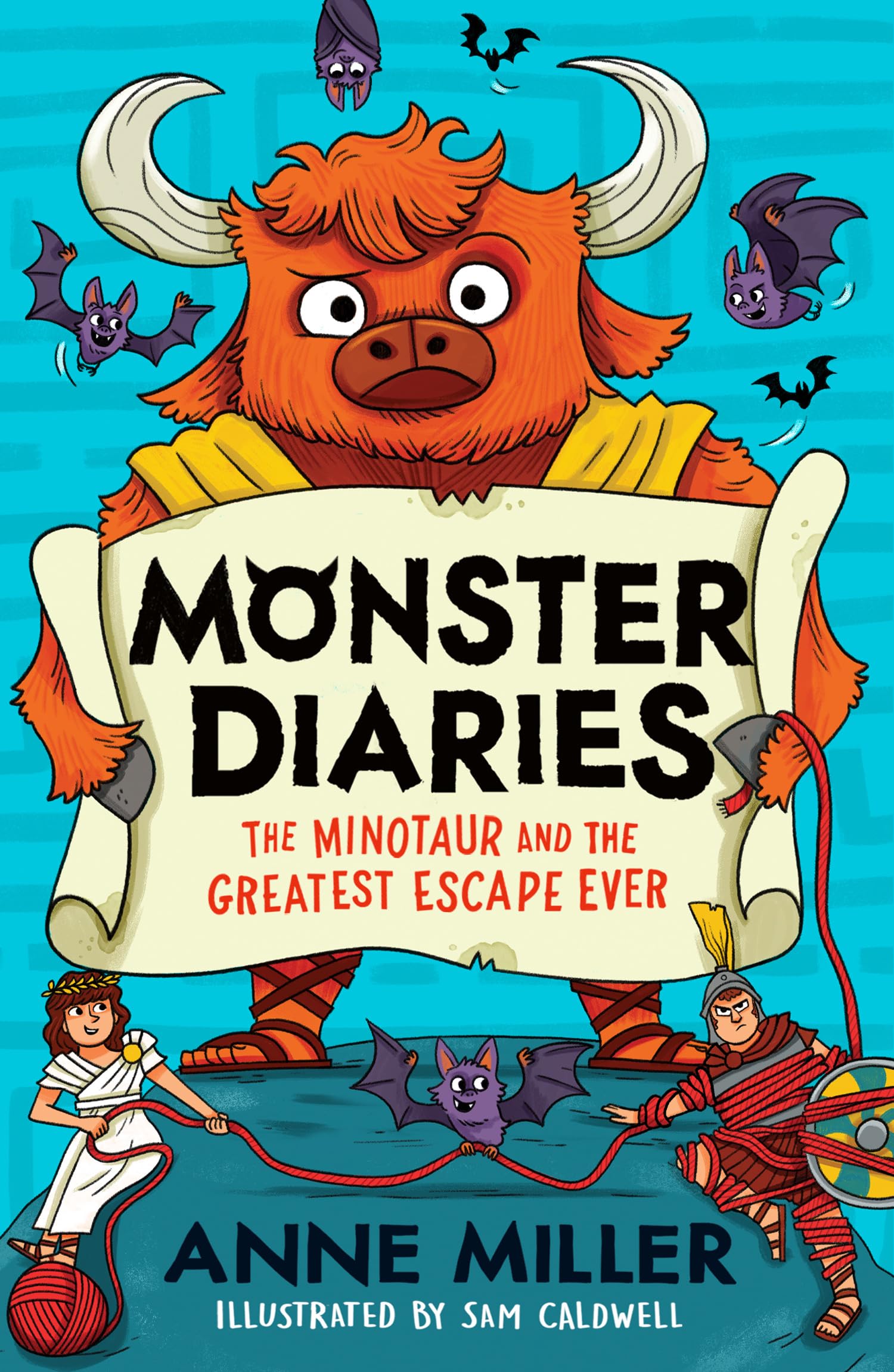 Monster Diaries: The Minotaur and the Greatest Escape Ever: New for 2026, a monstrously fun illustrated series for 7+ readers